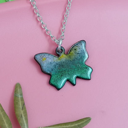 Colourful Butterfly Necklace