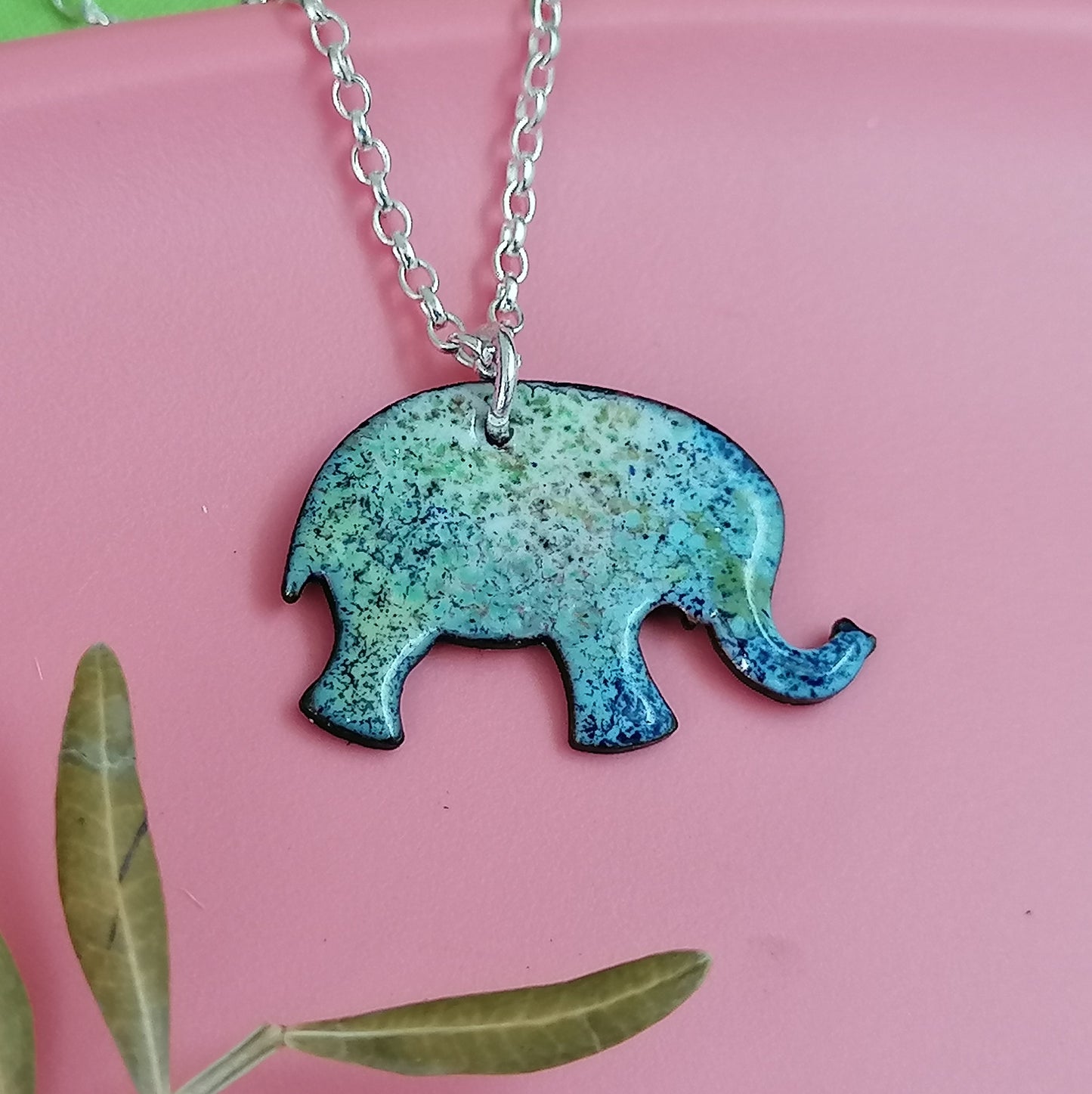 Colourful Elephant Necklace