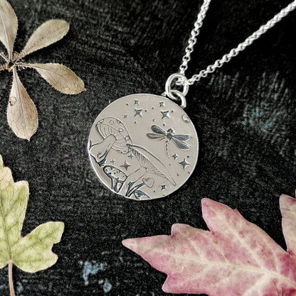 Toadstool Necklace