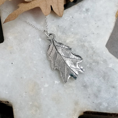 Oak Leaf Necklace