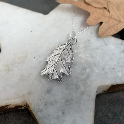 Oak Leaf Necklace