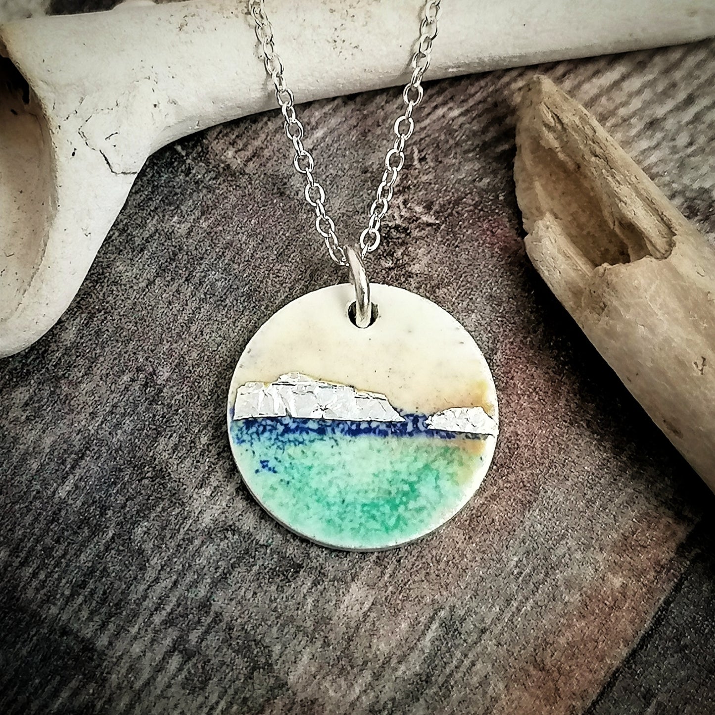 Sea And Cliffs Necklace