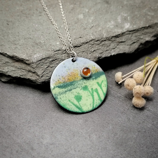 The Setting Sun Necklace