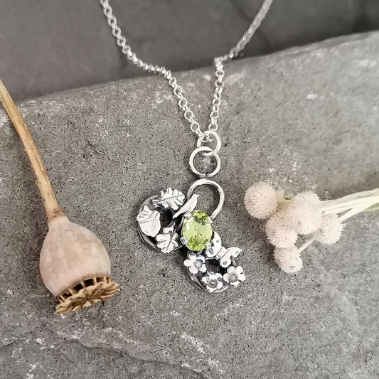 Peridot Nature Necklace