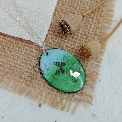 Among The Wildflowers Rabbit Necklace