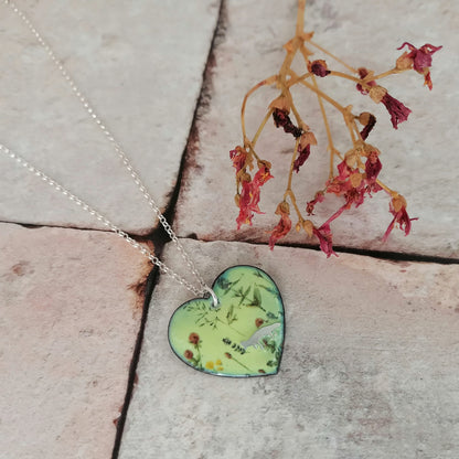 Among The Wildflowers Fox Necklace