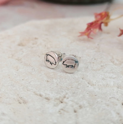 Pig Stud Earrings