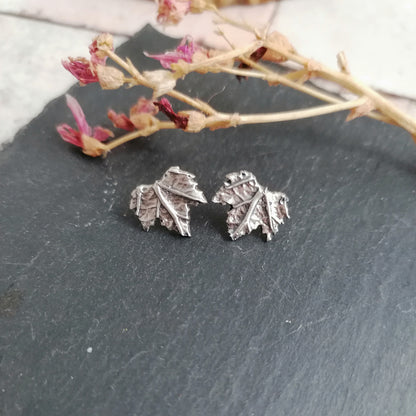 Sycamore Leaf Earrings