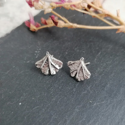 Ginkgo Leaf Earrings