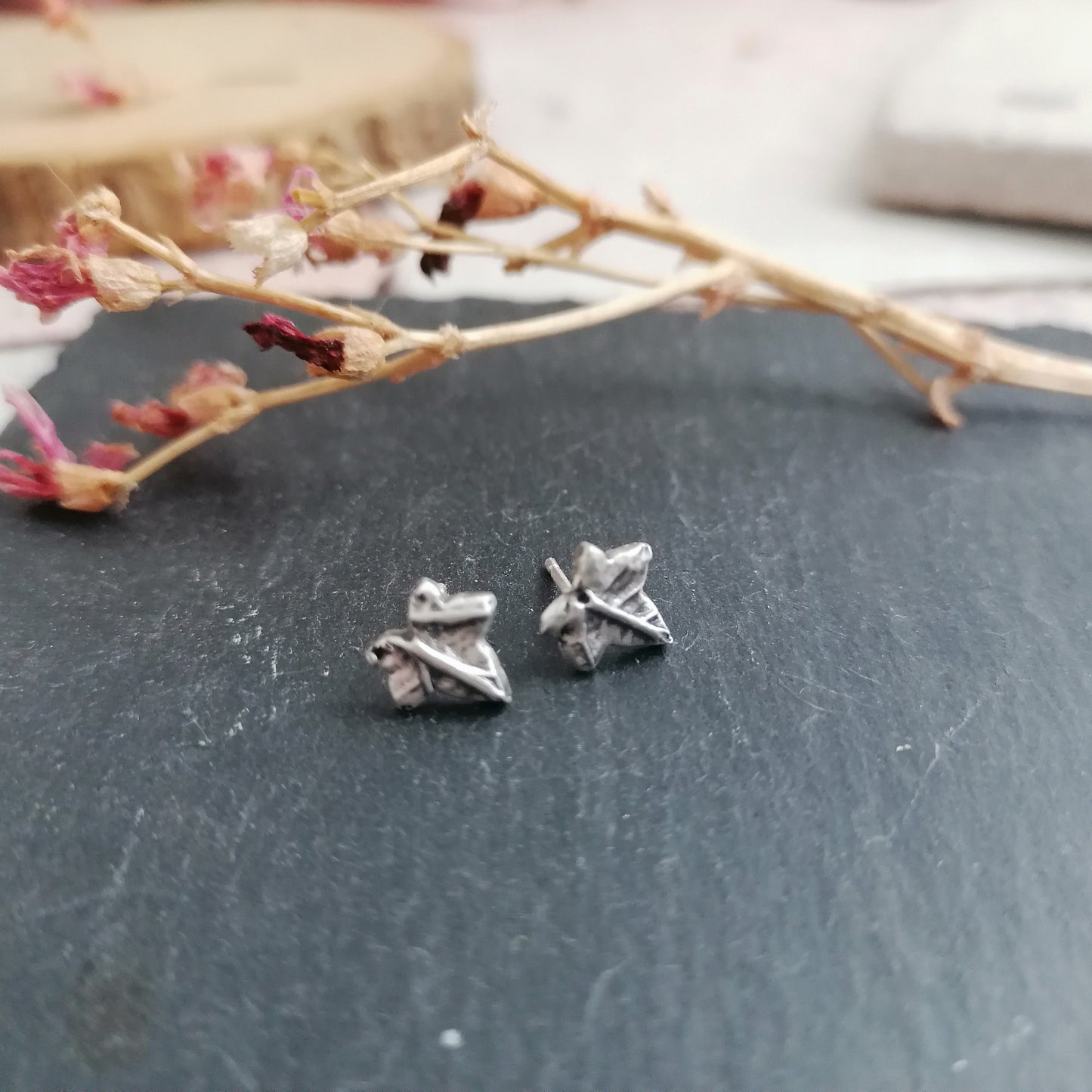 Ivy Leaf Earrings