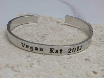 Vegan Established in Bracelet