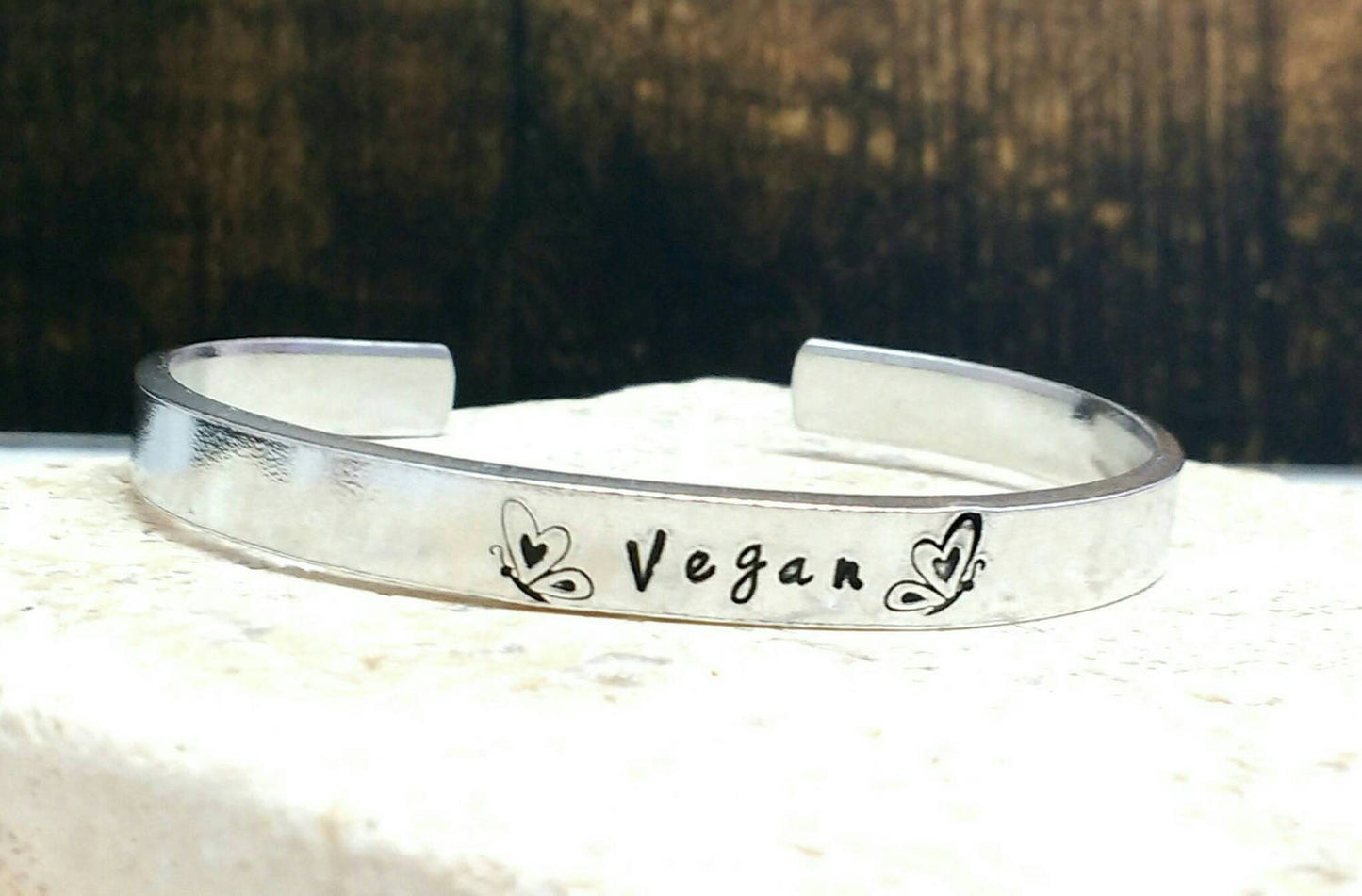 Pretty Vegan Butterfly Bracelet
