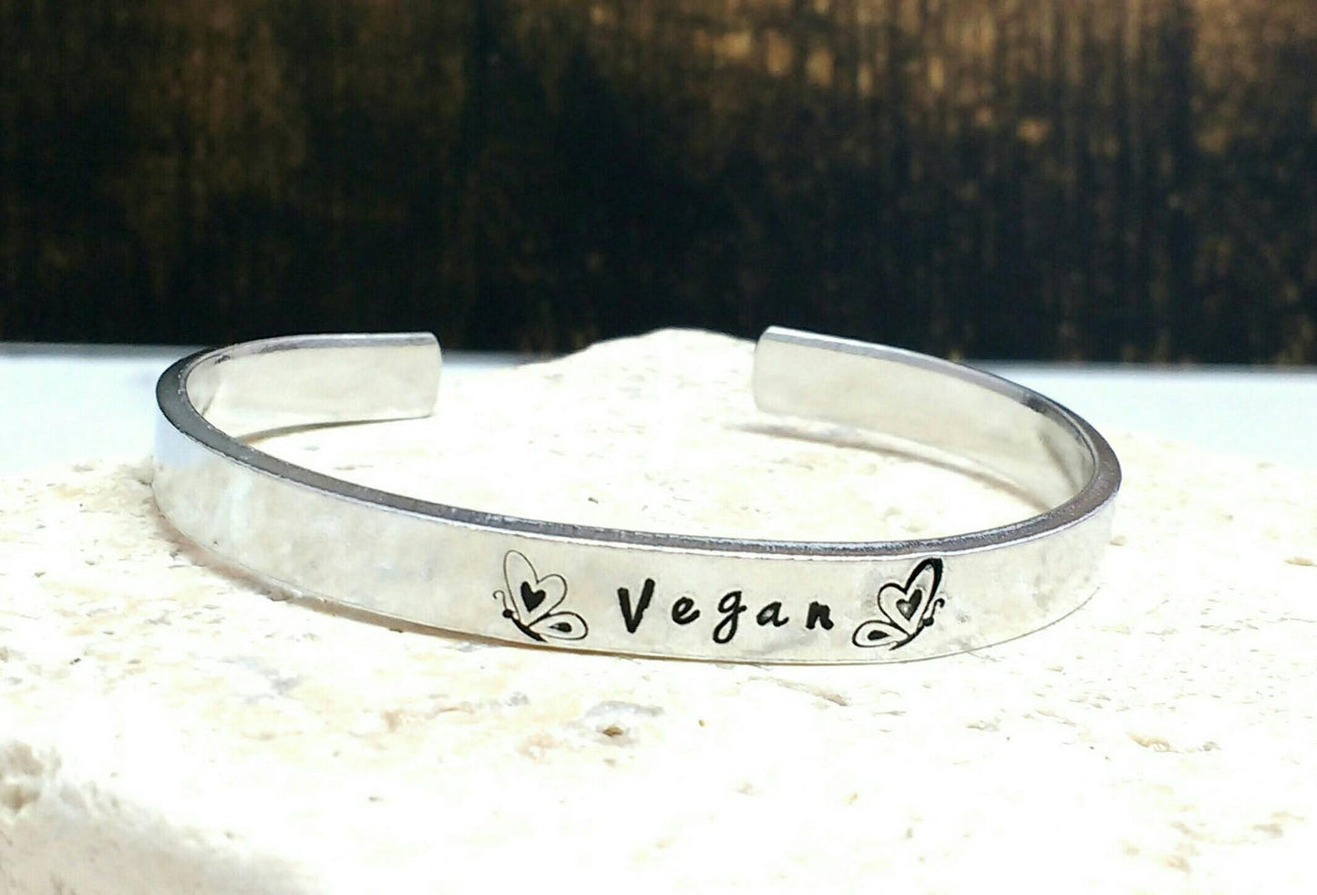 Pretty Vegan Butterfly Bracelet