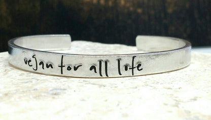 Vegan For All Life Bracelet
