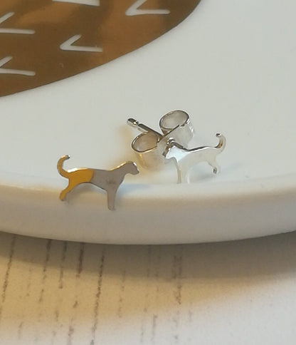 Dog Stud Earrings