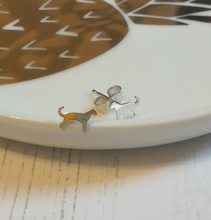 Dog Stud Earrings