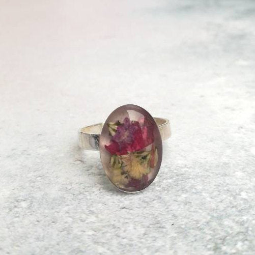 Resin clearance rose ring