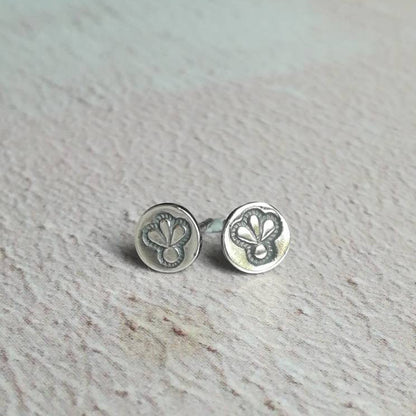 Fan Stud Earrings