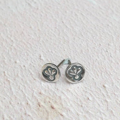 Fan Stud Earrings