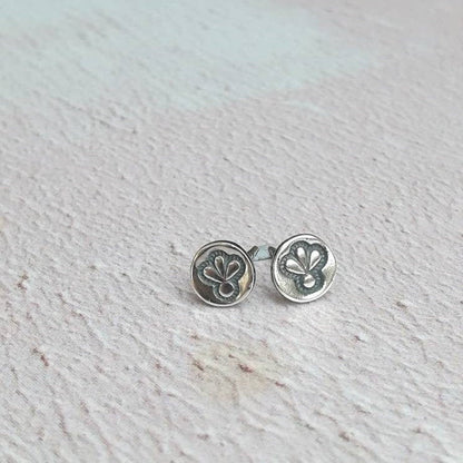 Fan Stud Earrings