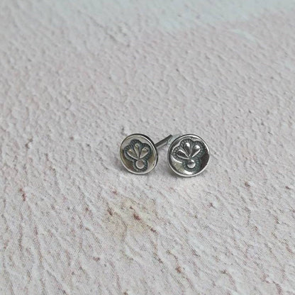 Fan Stud Earrings