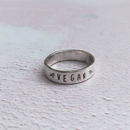 Vegan Bird Ring