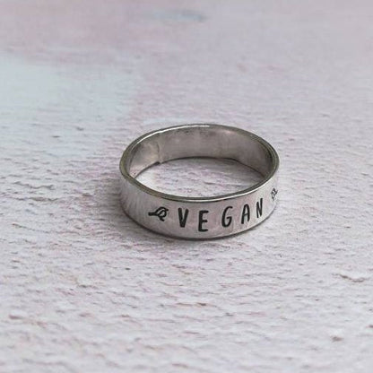 Vegan Bird Ring