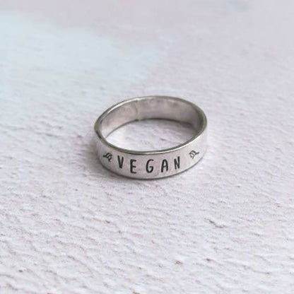 Vegan Bird Ring