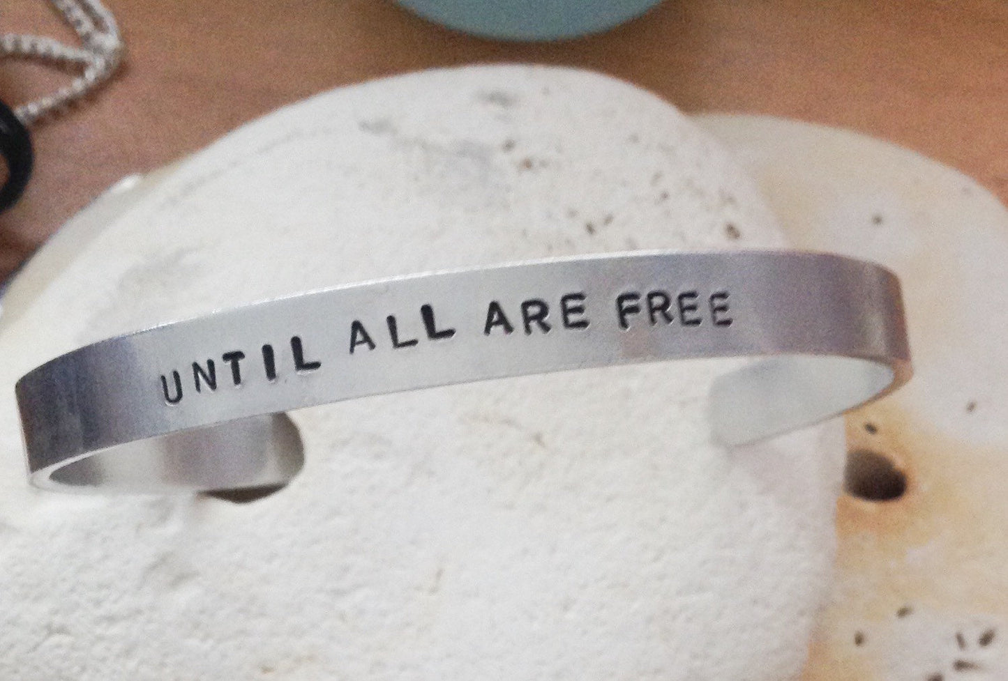 Until All Are Free Bracelet