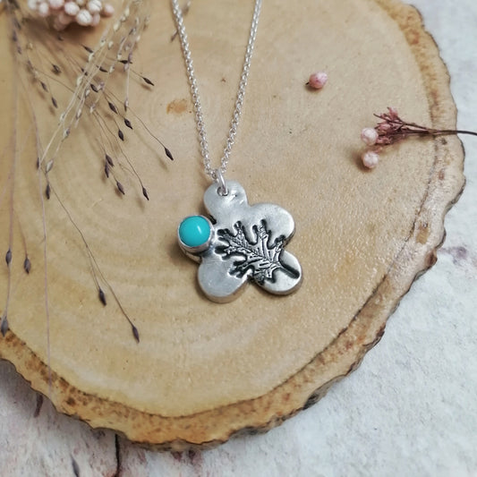 Organic Flower Necklace